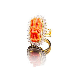Ganesh Muga Diamond Ring Ganapati Jewellers Nepal