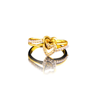 Heart-shaped Ring 2112 Ganapati Jewellers Nepal