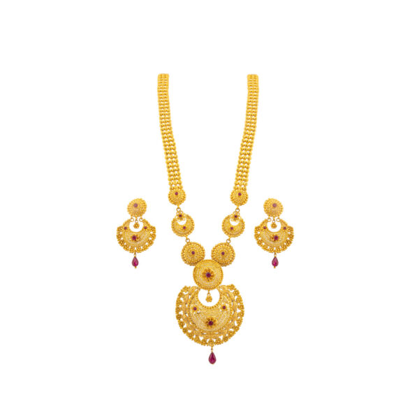 Bridal Necklace Set 256 Ganapati Jewellers Nepal 8