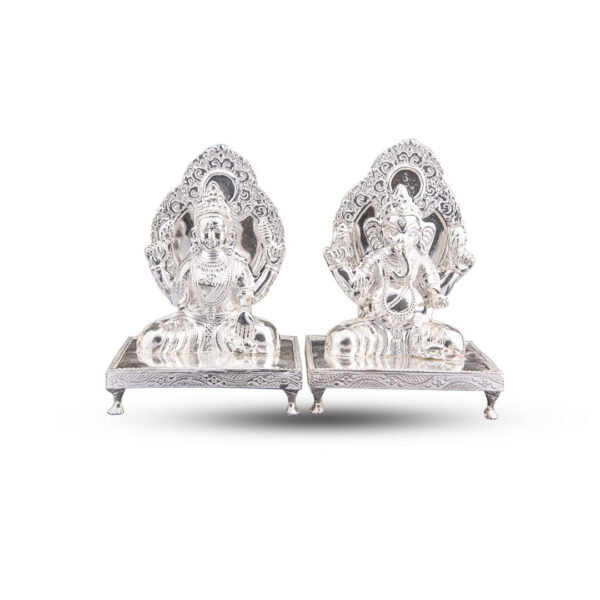 Silver Lord Ganesha  Laxmi 461 Ganapati Jewellers Nepal 8