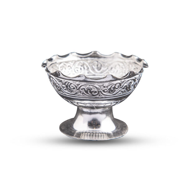 Silver Bowl Butta utensil 320 Ganapati Jewellers Nepal 8