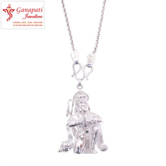 hanuman silver pendant design with price