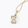 Beautiful Double Heart Diamond Pendant Ganapati Jewellers Nepal 9
