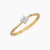 Flower Shaped Diamond Ring Ganapati Jewellers Nepal 9
