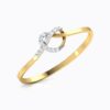 Entangled Heart Diamond Ring Ganapati Jewellers Nepal 9