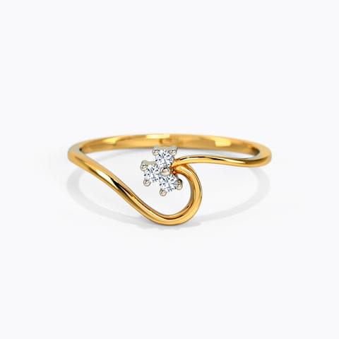 Flower Diamond Ring Ganapati Jewellers Nepal 8