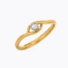 Simple Modern Diamond Ring Ganapati Jewellers Nepal 9