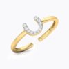 U Shaped Diamond Ring Ganapati Jewellers Nepal 9