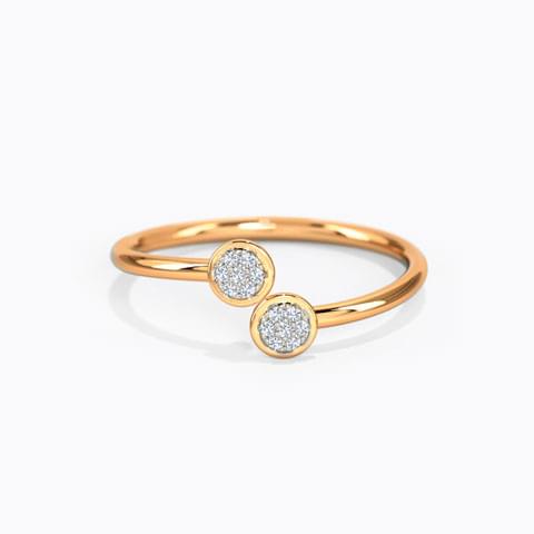 Twin Circle Band Diamond Ring Ganapati Jewellers Nepal 8