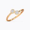 Twin Circle Band Diamond Ring Ganapati Jewellers Nepal 9