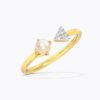 Elegant Diamond Pearl Ring Ganapati Jewellers Nepal 9