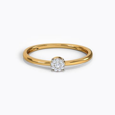 Solitaire Design Diamond Ring Ganapati Jewellers Nepal 9