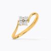 Beautiful 4 Diamond Diamond Ring Ganapati Jewellers Nepal 9
