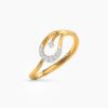 Oval Clover Diamond Ring Ganapati Jewellers Nepal 9