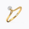 6 Diamond Clover Diamond Ring Ganapati Jewellers Nepal 9