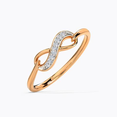 Infinity Band Diamond Ring Ganapati Jewellers Nepal 8