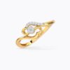 Elegant Clover Diamond Ring Ganapati Jewellers Nepal 10