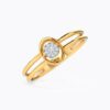 Dual Band Oval Diamond Ring Ganapati Jewellers Nepal 9