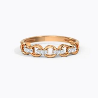 Chain Design Diamond Ring Ganapati Jewellers Nepal