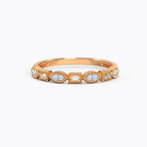 3 Shape Band Diamond Ring Ganapati Jewellers Nepal 8