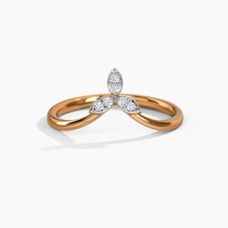 3 Petal Flower Diamond Ring Ganapati Jewellers Nepal