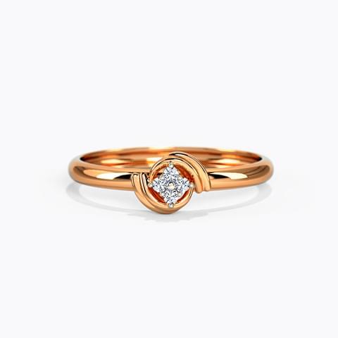 Modern Solitaire Diamond Ring Ganapati Jewellers Nepal 8