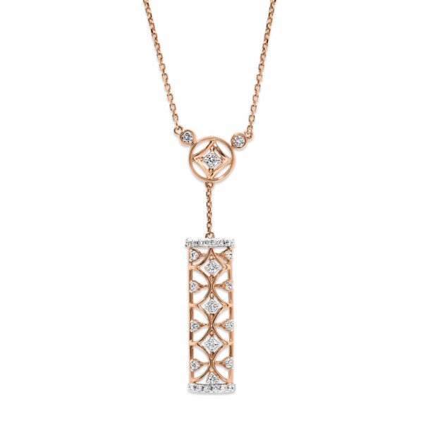 Elegant Greek Design Diamond Pendant Ganapati Jewellers Nepal 9
