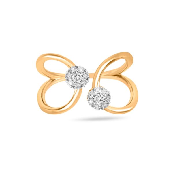 New Design Open Diamond Ring Ganapati Jewellers Nepal 8