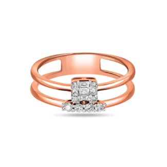 Stack Design Diamond Ring Ganapati Jewellers Nepal