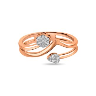 3 Stack Design Diamond Ring Ganapati Jewellers Nepal