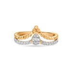 Asymmetric diamond ring (DRKAR 2102) Ganapati Jewellers Nepal