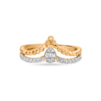 2 Oval Stack Diamond Ring Ganapati Jewellers Nepal 9