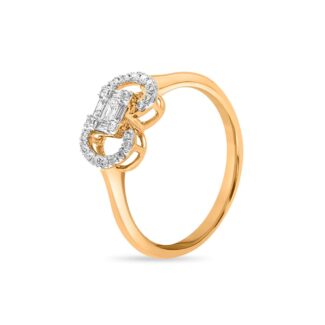 International Dual Design Diamond Ring Ganapati Jewellers Nepal