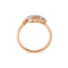 Modern Wave Design Diamond Ring Ganapati Jewellers Nepal 11