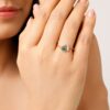 Emerald Enchanting Diamond Ring Ganapati Jewellers Nepal 9