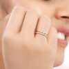 Stackable Elegant Diamond Ring Ganapati Jewellers Nepal 10