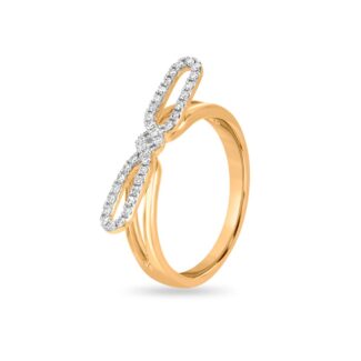 Beautiful Double Elongated Diamond Ring Ganapati Jewellers Nepal