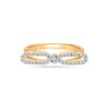 Beautiful Double Elongated Diamond Ring Ganapati Jewellers Nepal 10