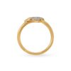 Shell Style Diamond Ring Ganapati Jewellers Nepal 11