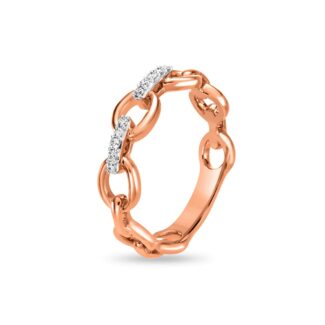 Chain Link Diamond Ring Ganapati Jewellers Nepal