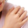 Mesmerizing Double Line Thumb Diamond Ring Ganapati Jewellers Nepal 9