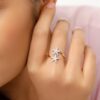 Dual Star Dazzling Diamond Ring Ganapati Jewellers Nepal 9