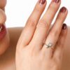 Double Circle Diamond Ring Ganapati Jewellers Nepal 9