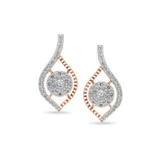 Chic Party Diamond Earrings Ganapati Jewellers Nepal