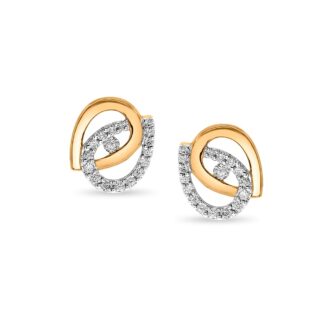Elegant Dual Drop Diamond Earrings Ganapati Jewellers Nepal 8