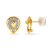 Elegant Drop Top Diamond Earrings Ganapati Jewellers Nepal 10