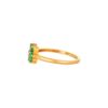 Emerald Flower Diamond Ring Ganapati Jewellers Nepal 10