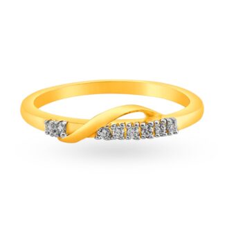 Modern Infinity Diamond Ring Ganapati Jewellers Nepal