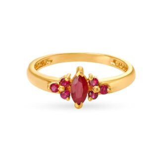 Mesmerzing Ruby  Diamond Ring Ganapati Jewellers Nepal