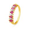 Wonderful Ruby and Diamond Line Diamond Ring Ganapati Jewellers Nepal 9
